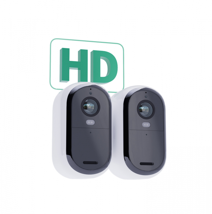 Arlo Essential (Gen.2) FHD Outdoor Security Camera - 2 Camera Kit - White [5]