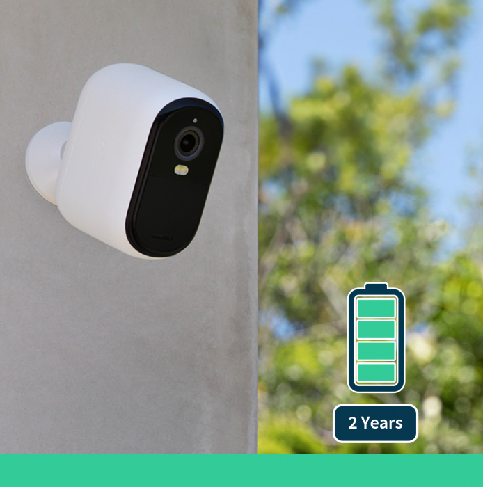 Arlo Essential (Gen.2) XL 2K Outdoor Security Camera - 2 Camera Kit - White [8]