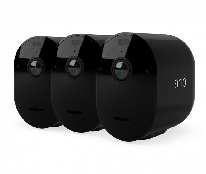 Arlo Pro 5 Outdoor Security Camera - 3 Camera Kit - (Base station not included) - Black [5]