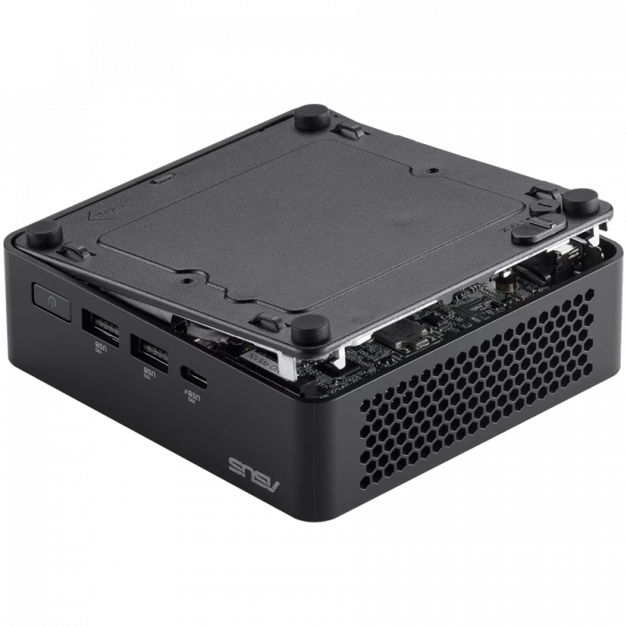 ASUS NUC 14pro/RNUC14RVHV700002I/Intel Ultra 7 165H vPro/Intel Arc graphics/4xUSB/M.2 22x80 NVMe; 22x42 NVMe/2.5'' SATA slot/2,5Gbe LAN/2xHDMI/ 2x Thunderbolt 4 (USB-C+DP)/no Storage/no RAM/AX211.D2WG [4]