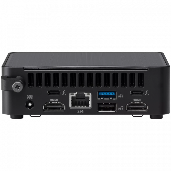 ASUS NUC 14pro/RNUC14RVHU500002I/Intel Ultra 5 125H/Intel Arc graphics/4xUSB/M.2 22x80 NVMe; 22x42 NVMe/2.5'' SATA slot/2,5Gbe LAN/2xHDMI/ 2x Thunderbolt 4 (USB-C+DP)/no Storage/no RAM/AX211.D2WG.NV/n [2]