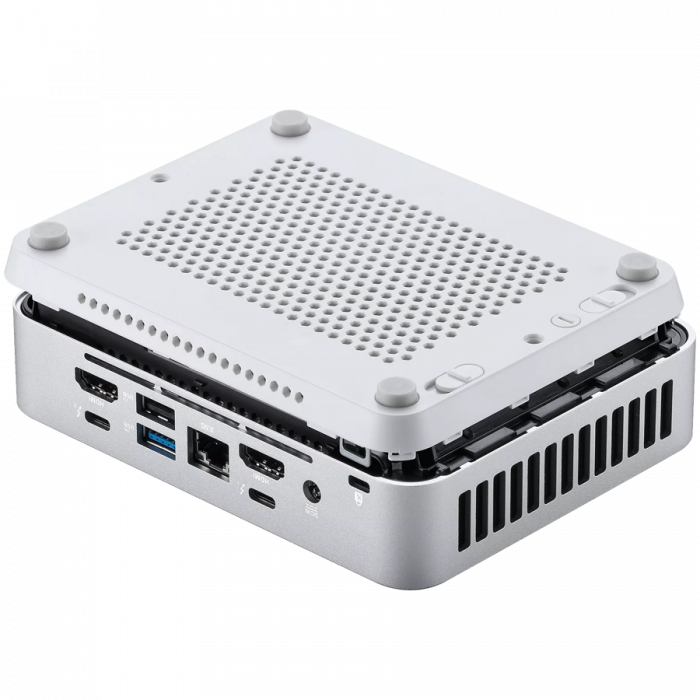 ASUS NUC 14pro+/RNUC14RVSU700002I/Intel Ultra 7 155H/Intel Arc graphics/4xUSB/M.2 22x80 NVMe; 22x42 NVMe/2,5Gbe LAN/2xHDMI/ 2x Thunderbolt 4 (USB-C+DP)/no Storage/no RAM/AX211.D2WG.NV/no OS/EU Cord/Ki [4]