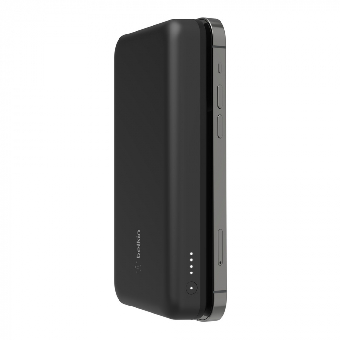 Belkin BOOST CHARGE (10000 mAh) Magnetic Wireless Power Bank + 18W PD + 15W USB-A - Black [6]