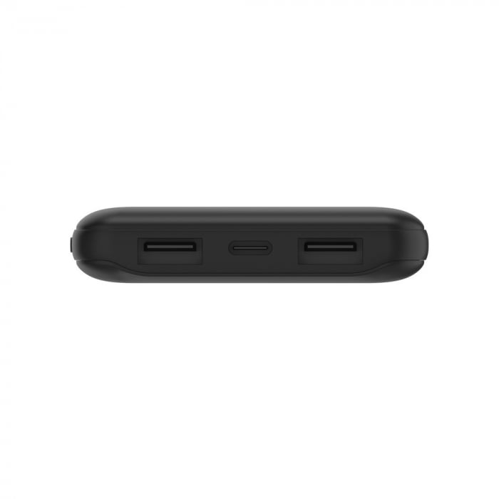 Belkin BOOST CHARGE (10000 mAH) Power Bank with USB-C 15W - Dual USB-A - 15cm USB-A to C Cable - Black [4]