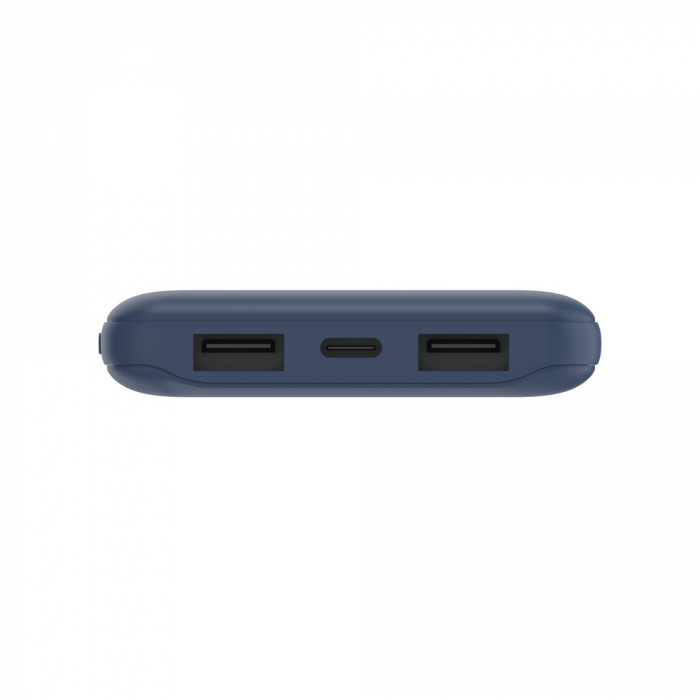 Belkin BOOST CHARGE (10000 mAH) Power Bank with USB-C 15W - Dual USB-A - 15cm USB-A to C Cable - Blue [3]