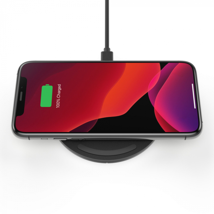 Belkin BOOST CHARGE 10W Wireless Charging Pad (AC Adapter Not Included) - Black [2]