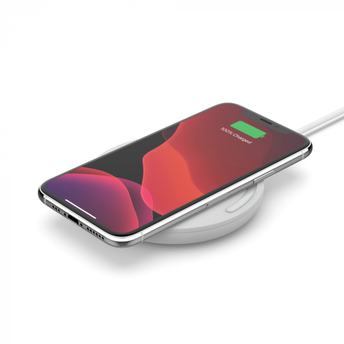 Belkin BOOST CHARGE 10W Wireless Charging Pad (AC Adapter Not Included) - White [11]