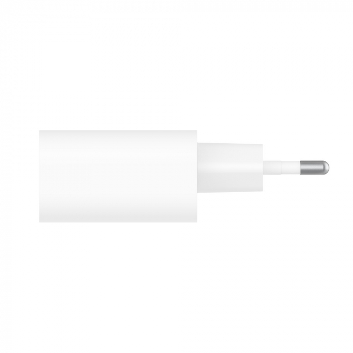 Belkin BOOST CHARGE 25w USB-C PD PPS Single Wall Charger w/ 1m C- C Cable - White [2]