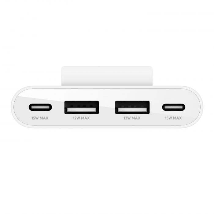 Belkin BOOST CHARGE 4-Port_USB Power Extender_- White [3]