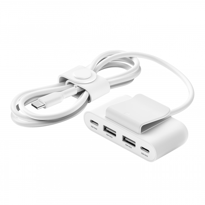 Belkin BOOST CHARGE 4-Port_USB Power Extender_- White [2]