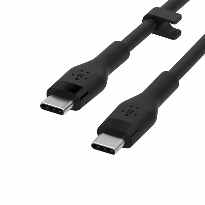 Belkin BOOST CHARGE Flex Silicone cable USB-C to USB-C 2.0 - 1M - Black [5]