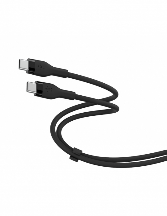 Belkin BOOST CHARGE Flex Silicone cable USB-C to USB-C 2.0 - 1M - Black [6]