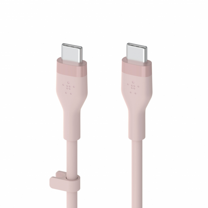 Belkin BOOST CHARGE Flex Silicone cable USB-C to USB-C 2.0 - 1M - Pink [4]