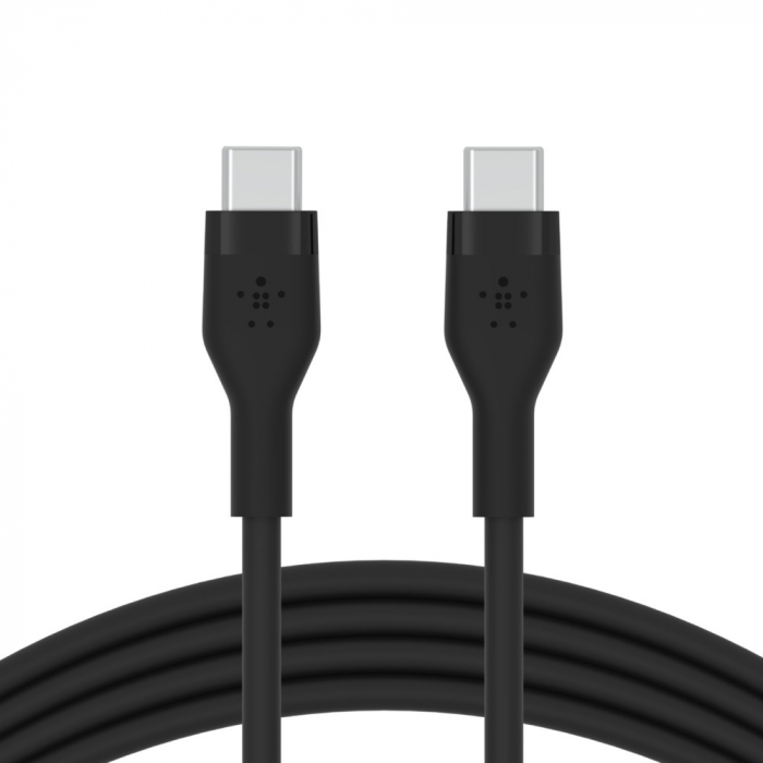Belkin BOOST CHARGE Flex Silicone cable USB-C to USB-C 2.0 - 3M - Black [3]
