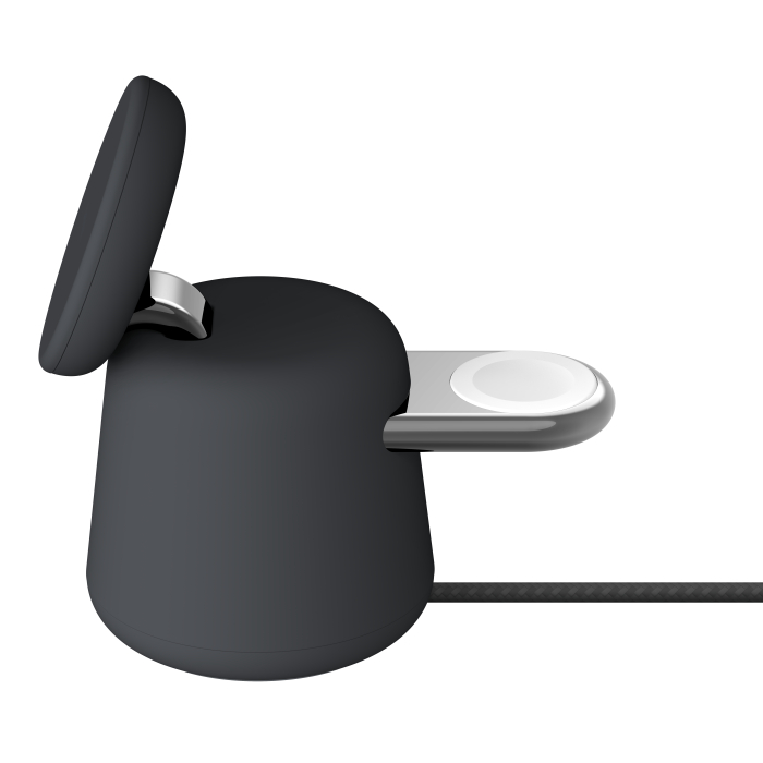 Belkin BOOST CHARGE PRO 2-in-1 Wireless Charging Dock with MagSafe 15W - Charcoal [3]