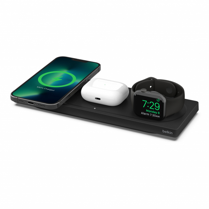 Belkin BOOST CHARGE Pro 3in1 Wireless Charging Pad with MagSafe - Black [3]
