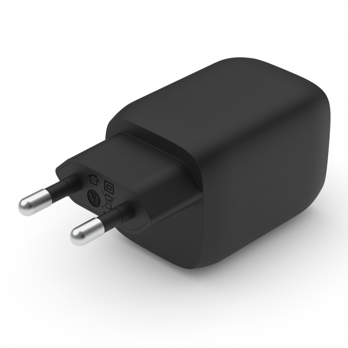 Belkin BOOST CHARGE PRO 65W PD PPS Dual USB-C GaN Charger Universal - Black [2]