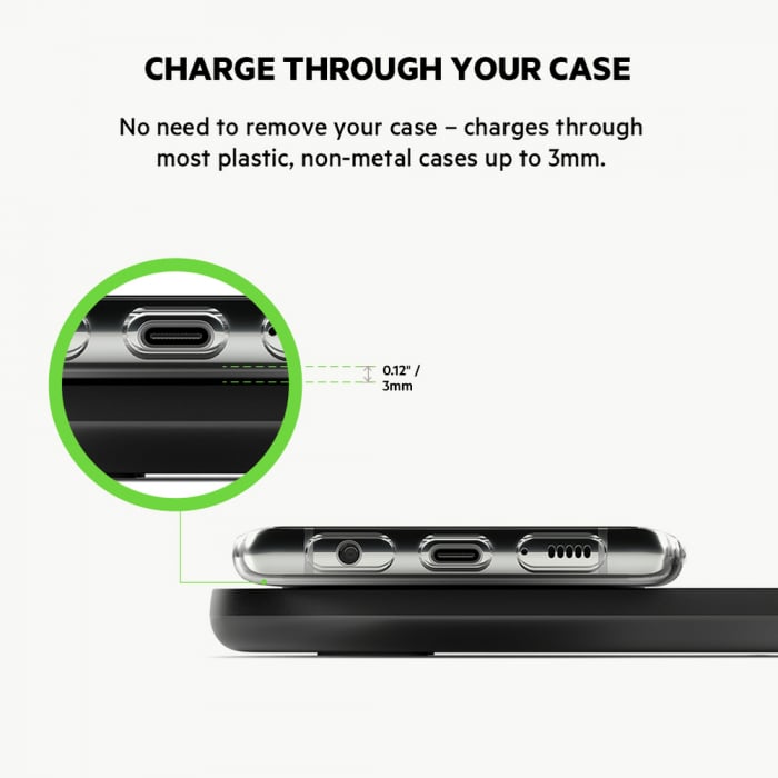 Belkin BOOST CHARGE Qi 15w wireless Charging Dual Pad w PSU (EU Power Supply Included) - Black [5]