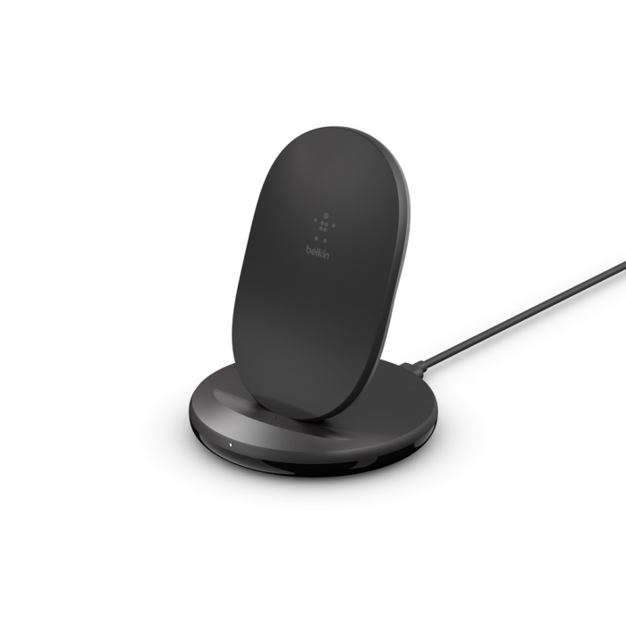 Belkin BOOST CHARGE Qi 15w wireless Charging Stand w PSU (EU Power Supply Included) - Black [5]
