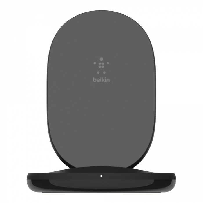 Belkin BOOST CHARGE Qi 15w wireless Charging Stand w PSU (EU Power Supply Included) - Black [2]