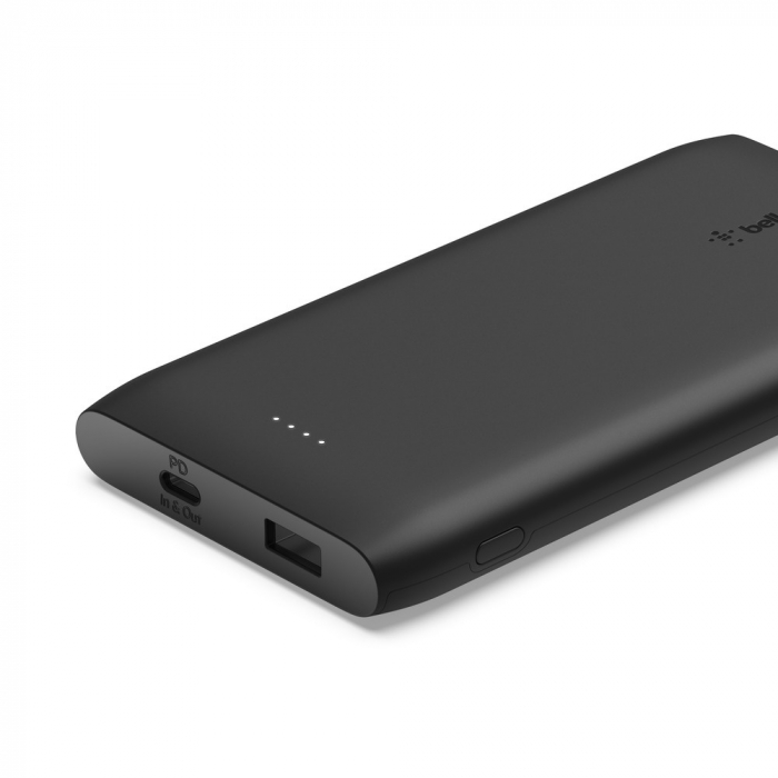 Belkin BOOST CHARGE USB-C PD Power Bank 10K + USB-C Cable - Black [2]