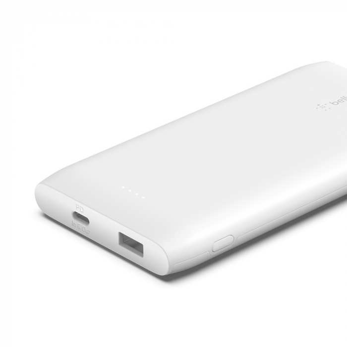 Belkin BOOST CHARGE USB-C PD Power Bank 10K + USB-C Cable - White [2]