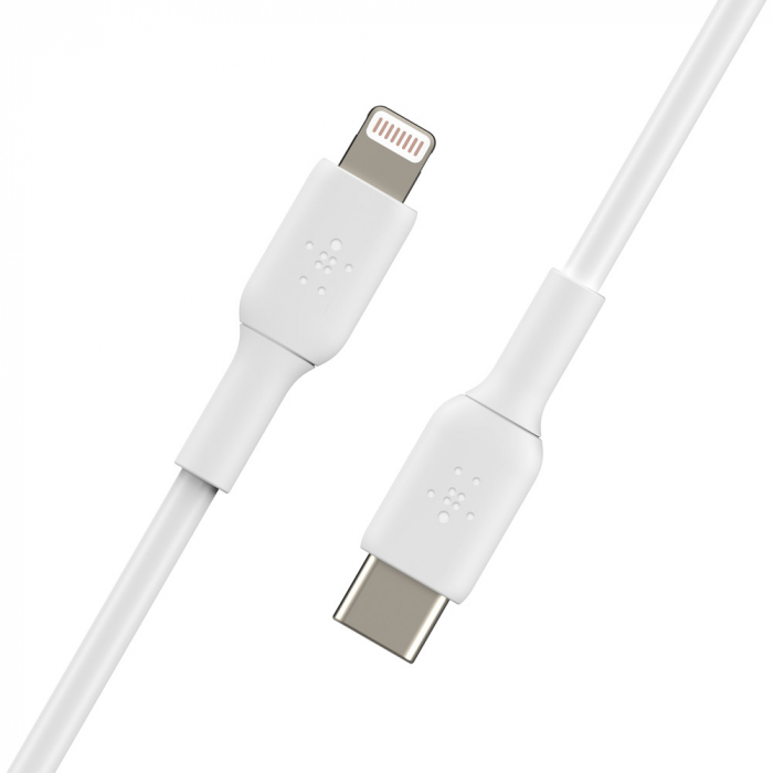 Belkin BOOST CHARGE USB-C to Lightning Cable, PVC - 1M - White [3]