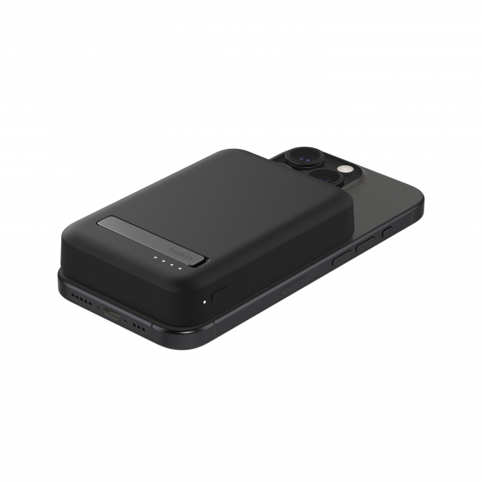 Belkin BOOSTCHARGE PRO 8k Qi2 MagSafe Compatible Powerbank with kickstand - Black [5]