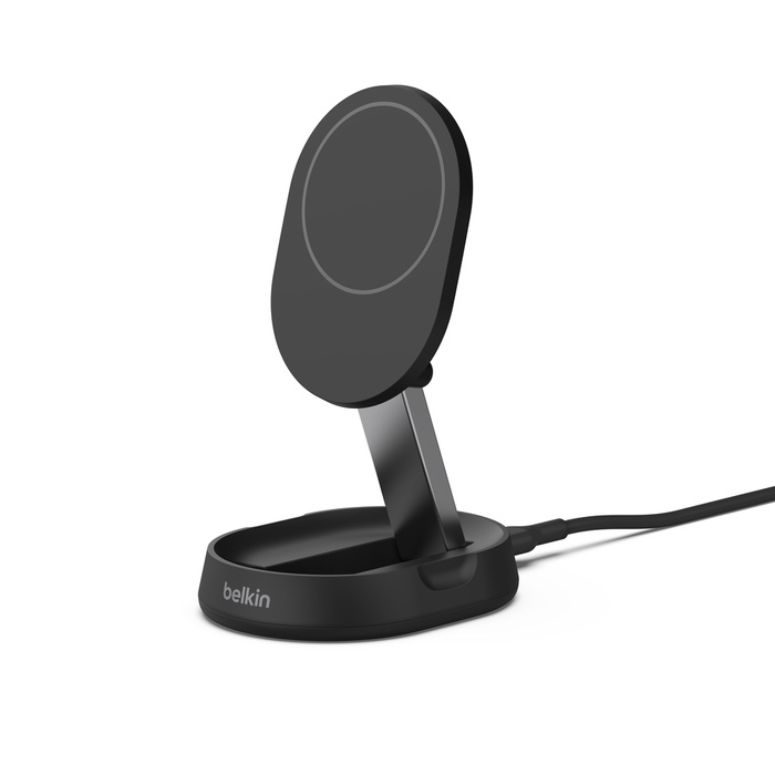Belkin BOOSTCHARGE PRO Convertible Qi2 15w Magnetic Charging Stand, w/o PSU - Black [7]