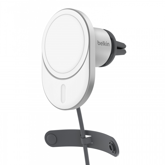 Belkin BoostCharge Pro Wireless Car Charger with Official MagSafe Charging 15W Qi2 CLA - White [4]