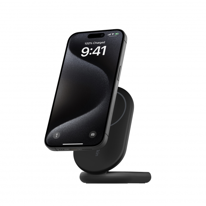 Belkin BOOSTCHARGE Qi2 15w Magnetic Stand - Black [1]