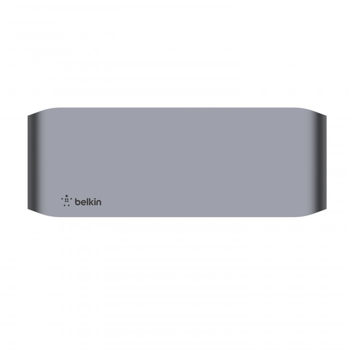 Belkin CONNECT Pro Thunderbolt 4 Dock - Triple display support up to 8K - Thunderbolt 4 - USB C - USB A - HDMI - SD - GbE - Audio - Mac/PC compatible - Black [12]