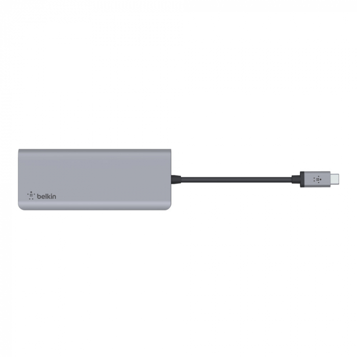 Belkin CONNECT USB-C 7in1 Multiport adapter - Grey [4]