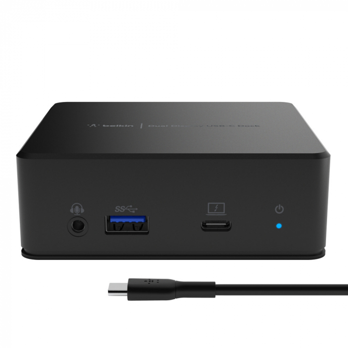 Belkin CONNECT USB-C Dual Display Docking Station - Black [5]