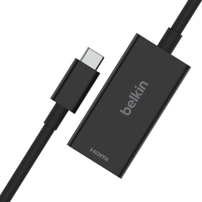 Belkin CONNECT USB-C to HDMI 2.1 Adapter (8K, 4K, HDR compatible) - Black [5]