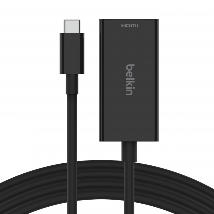Belkin CONNECT USB-C to HDMI 2.1 Adapter (8K, 4K, HDR compatible) - Black [8]