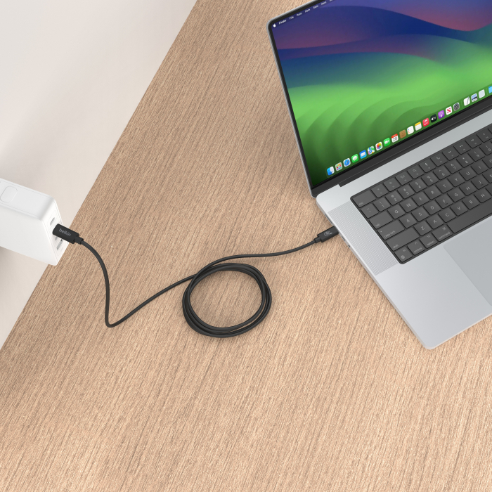 Belkin Connect USB4 Cable, 240W + 20Gbps 2m - Black [4]