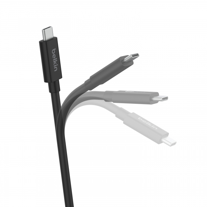 Belkin Connect USB4 Cable, 240W + 20Gbps 2m - Black [6]