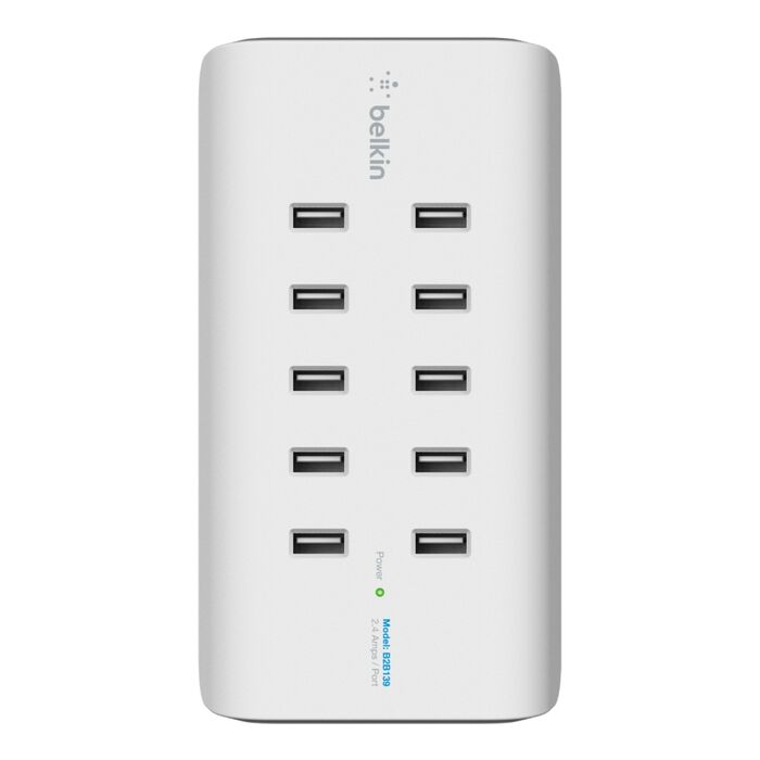 Belkin ROCKSTAR 10-Port 2.4A USB-A Charger - White [3]