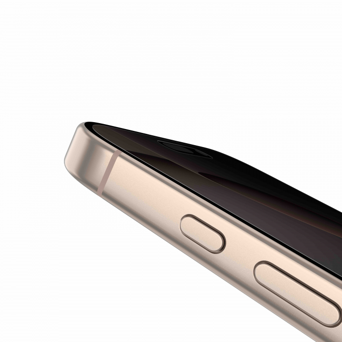 Belkin ScreenForce InvisiGlass Privacy Treated Screen Protector - iPhone 16 Pro [4]