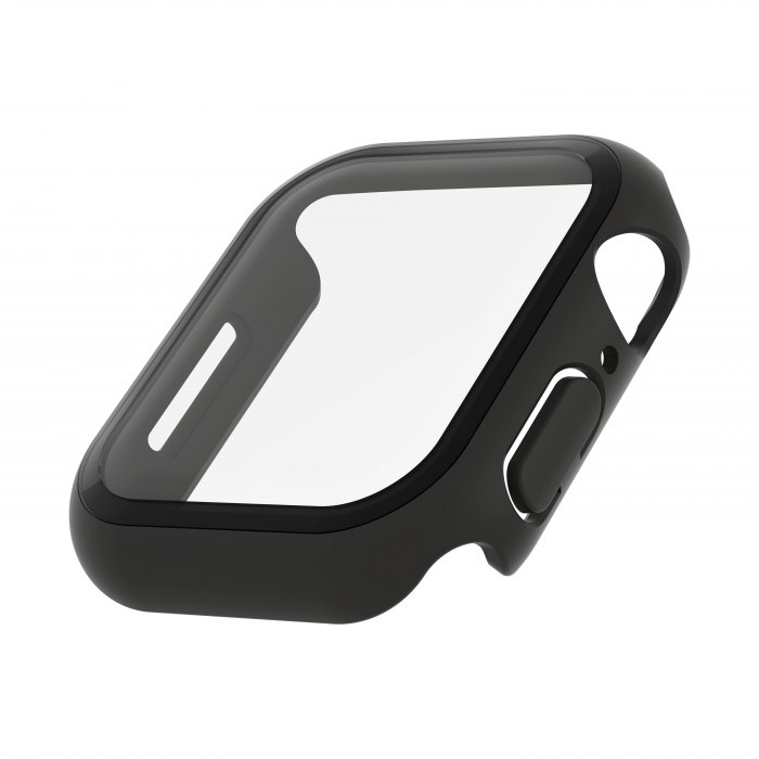 Belkin SCREENFORCE TemperedCurve 2 in 1 AM Screen Protector - Series 4-9/SE - 40/41mm - Black [2]