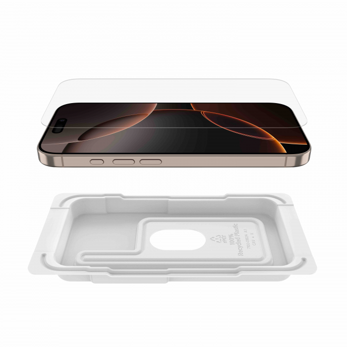 Belkin ScreenForce TemperedGlass Treated Screen Protector - iPhone 16 Pro [3]