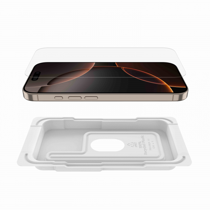 Belkin ScreenForce UltraGlass 2 Treated Screen Protector - iPhone 16 Pro [3]