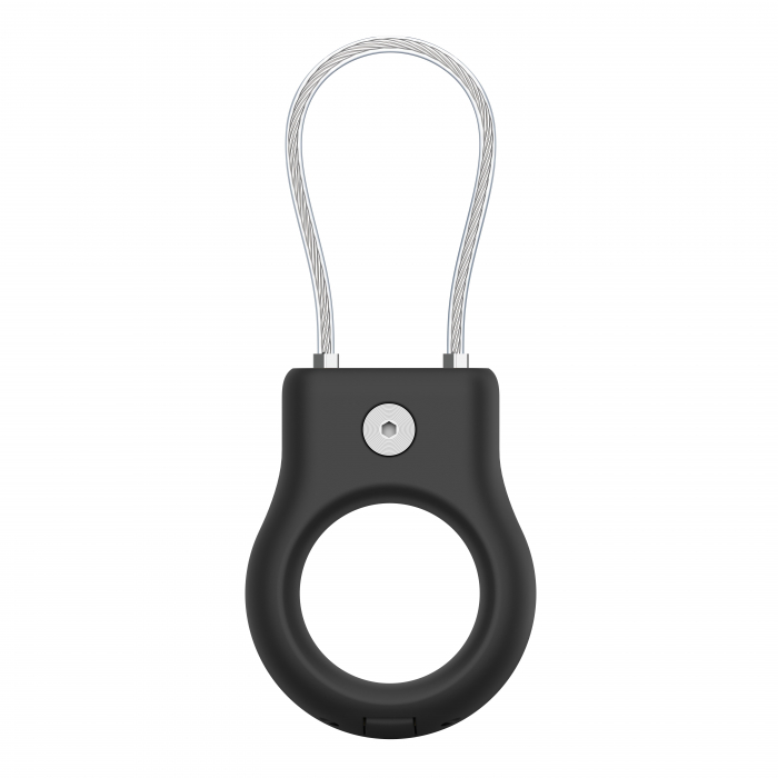 Belkin Secure Holder w Wire Cable - Airtag - Black [4]