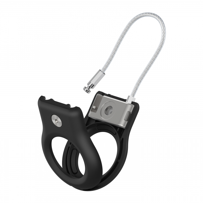Belkin Secure Holder w Wire Cable - Airtag - Black [5]