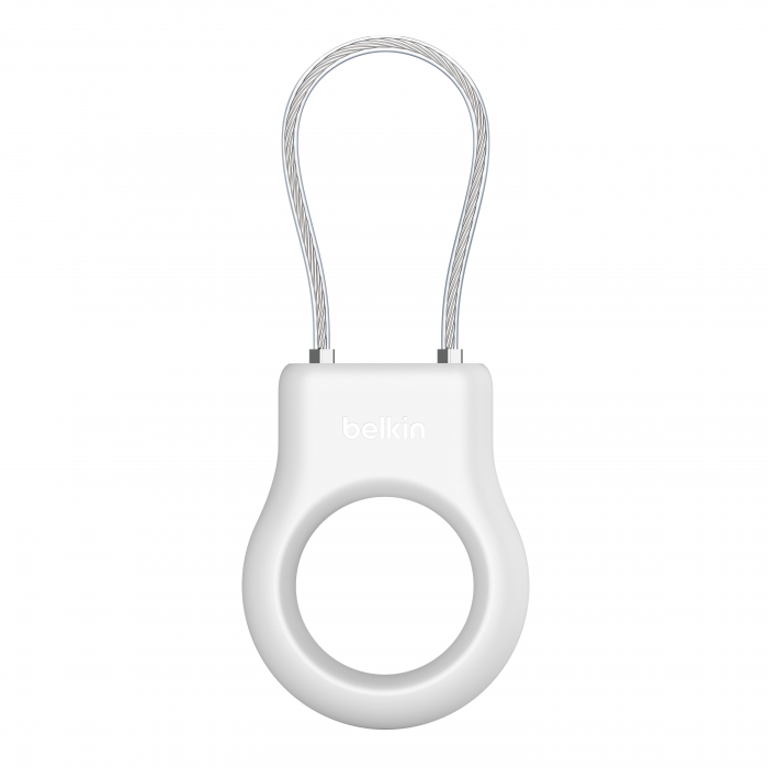 Belkin Secure Holder w Wire Cable - Airtag - White [1]