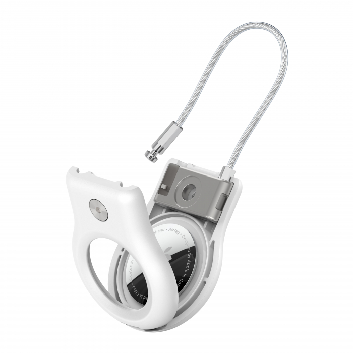 Belkin Secure Holder w Wire Cable - Airtag - White [6]