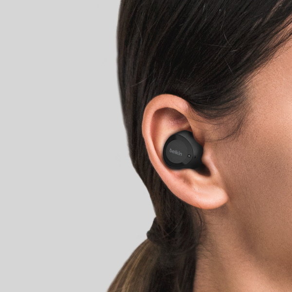 Belkin SOUNDFORM BoltTrue Wireless Earbuds - Black [4]