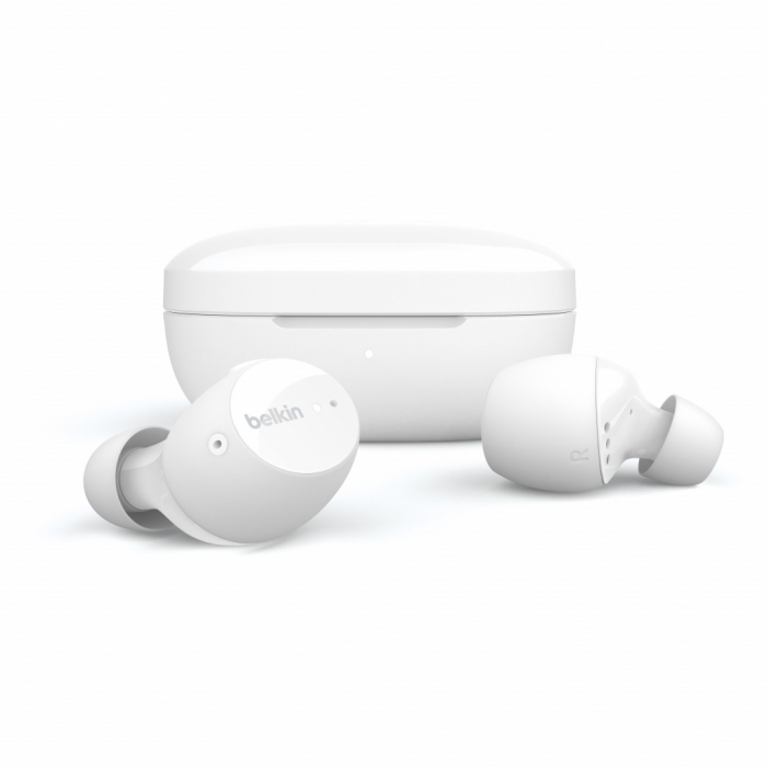 Belkin SOUNDFORM Immerse True Wireless Earbuds Noise Cancelling - White [4]