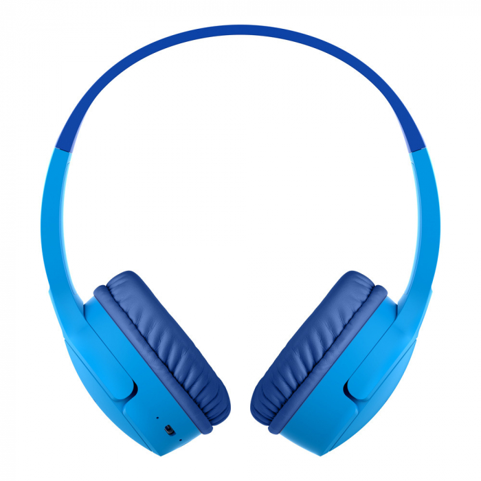 Belkin SOUNDFORM Mini - Wireless On-Ear Headphones for Kids - Blue [2]